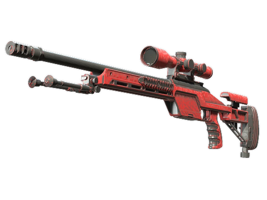 Souvenir SSG 08 | Calligrafaux (Minimal Wear) - Image 1