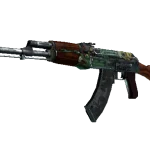 StatTrak™ AK-47 | Fire Serpent (Battle-Scarred)