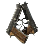 StatTrak™ Dual Berettas | Black Limba (Field-Tested)