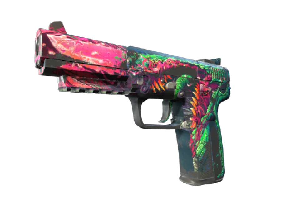 StatTrak™ Five-SeveN | Hyper Beast (Battle-Scarred) - Image 1