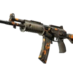 StatTrak™ Galil AR | Orange DDPAT (Well-Worn)
