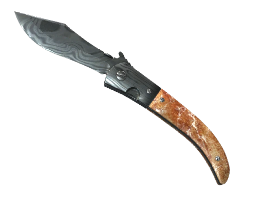 ★ Navaja Knife | Damascus Steel (Battle-Scarred) - Image 1