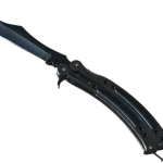 ★ StatTrak™ Butterfly Knife | Blue Steel (Minimal Wear)