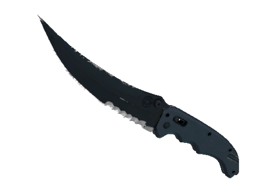 ★ StatTrak™ Flip Knife | Night (Well-Worn) - Image 1