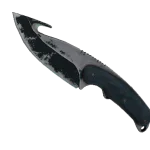 ★ StatTrak™ Gut Knife | Night (Battle-Scarred)