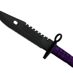★ StatTrak™ M9 Bayonet | Ultraviolet (Minimal Wear)
