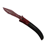 ★ StatTrak™ Navaja Knife | Crimson Web (Well-Worn)