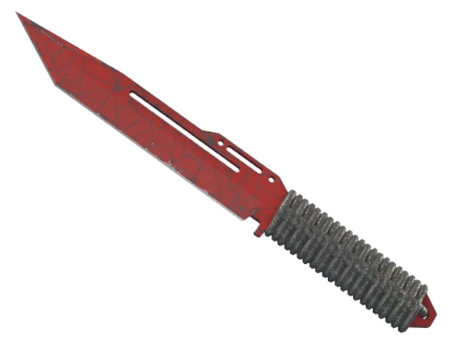★ StatTrak™ Paracord Knife | Crimson Web (Well-Worn) - Image 1