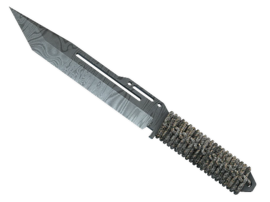 ★ StatTrak™ Paracord Knife | Damascus Steel (Well-Worn) - Image 1