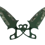 ★ StatTrak™ Shadow Daggers | Forest DDPAT (Well-Worn)