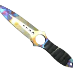 ★ StatTrak™ Skeleton Knife | Case Hardened (Well-Worn)