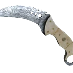 ★ StatTrak™ Talon Knife | Damascus Steel (Well-Worn)