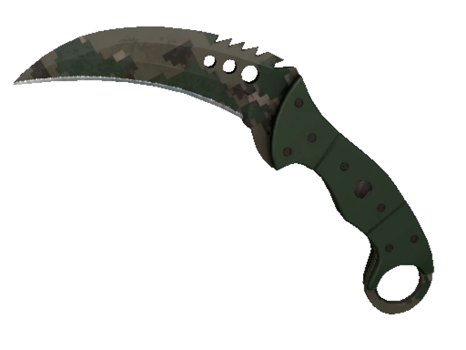 ★ StatTrak™ Talon Knife | Forest DDPAT (Minimal Wear) - Image 1