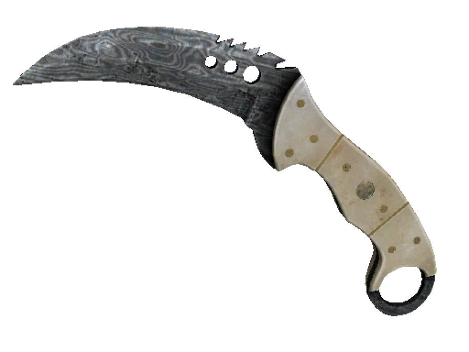 ★ Talon Knife | Damascus Steel (Battle-Scarred) - Image 1