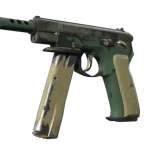 CZ75-Auto | Green Plaid (Battle-Scarred)