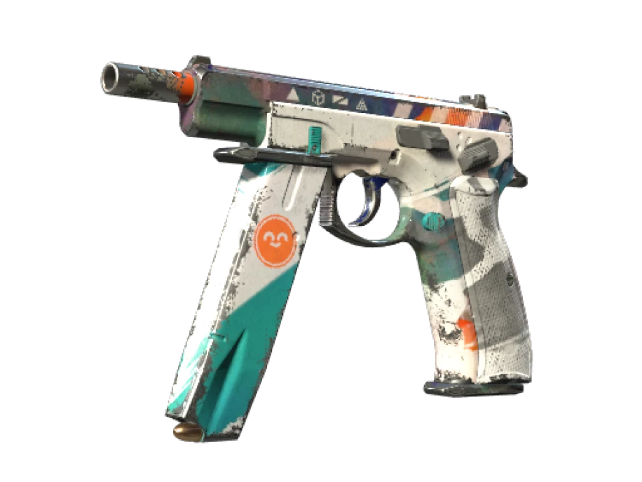 CZ75-Auto | Slalom (Well-Worn) - Image 1