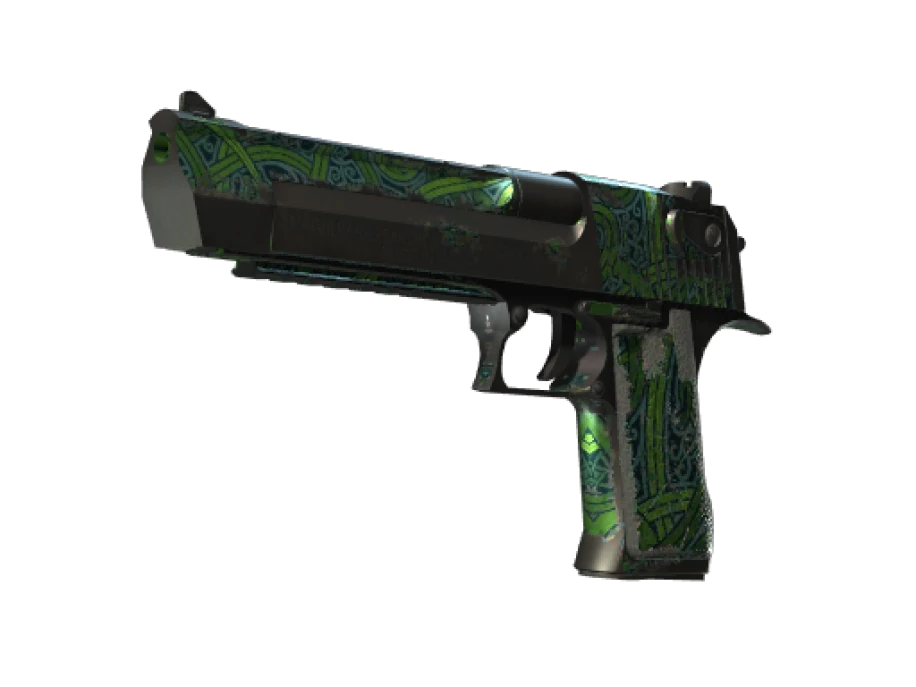 Desert Eagle | Emerald Jörmungandr (Battle-Scarred) - Image 1