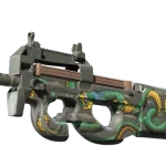 P90 | Emerald Dragon (Well-Worn)