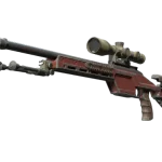 SSG 08 | Red Stone (Battle-Scarred)