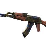 Souvenir AK-47 | Case Hardened (Battle-Scarred)