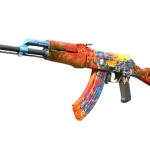 Souvenir AK-47 | Consequence of the Jinn (Minimal Wear)