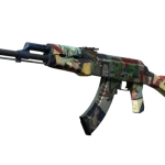 Souvenir AK-47 | Leet Museo (Battle-Scarred)