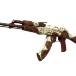 Souvenir AK-47 | Nouveau Rouge (Well-Worn)