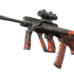 Souvenir AUG | Radiation Hazard (Well-Worn)