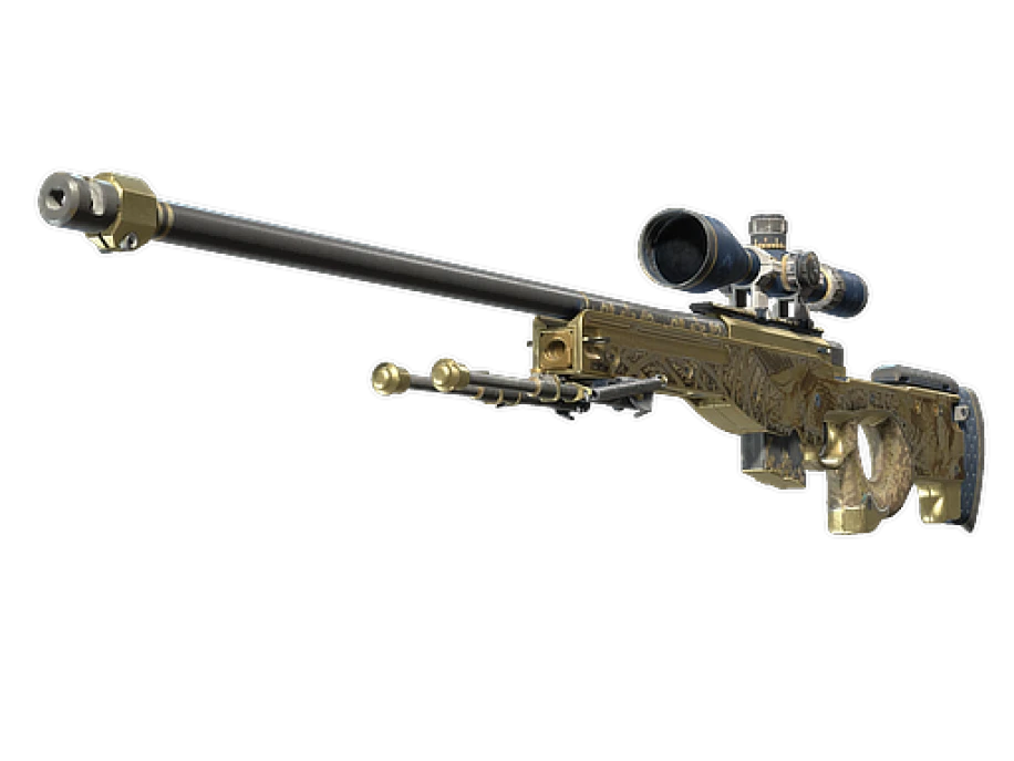 Souvenir AWP | Queen's Gambit (Well-Worn) - Image 1