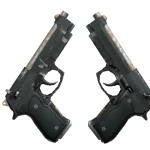 Souvenir Dual Berettas | Contractor (Well-Worn)