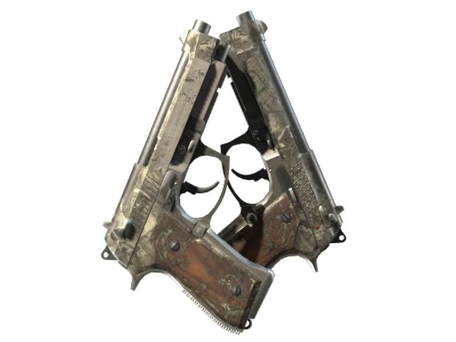 Souvenir Dual Berettas | Heist (Battle-Scarred) - Image 1