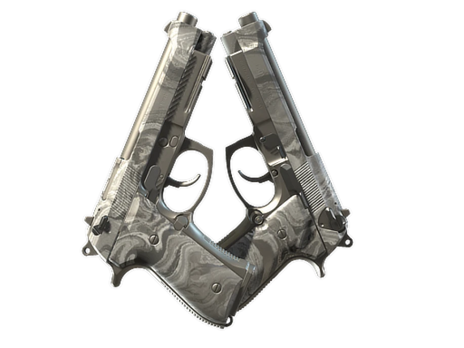Souvenir Dual Berettas | Silver Pour (Factory New) - Image 1