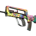 Souvenir FAMAS | Bad Trip (Well-Worn)