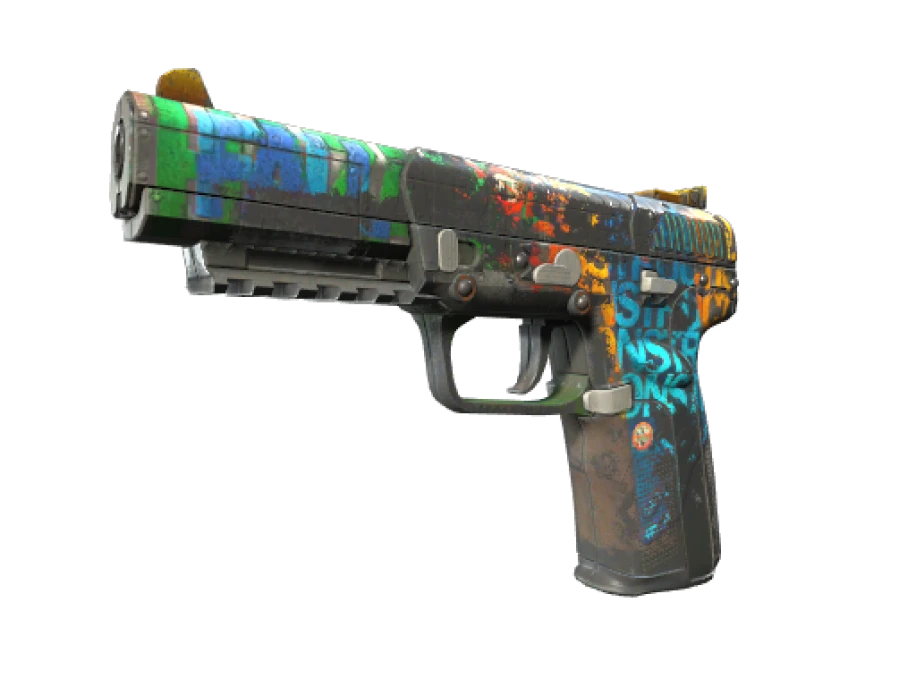 Souvenir Five-SeveN | Fall Hazard (Battle-Scarred) - Image 1