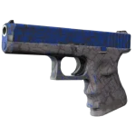 Souvenir Glock-18 | Blue Fissure (Well-Worn)