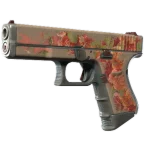 Souvenir Glock-18 | Coral Bloom (Battle-Scarred)