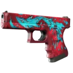Souvenir Glock-18 | Water Elemental (Minimal Wear)