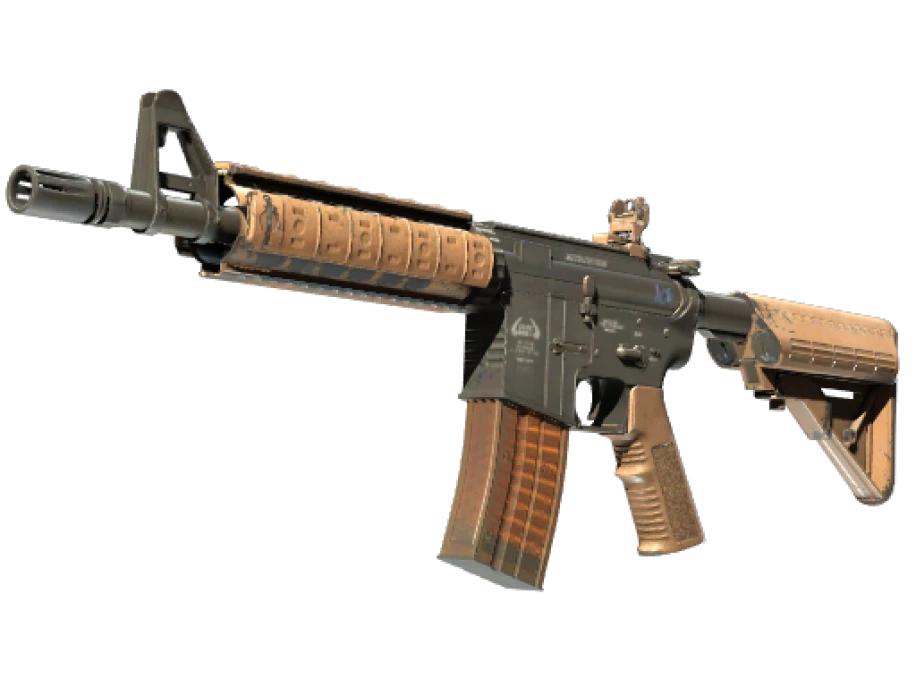 Souvenir M4A4 | Poly Mag (Well-Worn) - Image 1