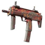 Souvenir MP7 | Coral Paisley (Battle-Scarred)