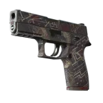 Souvenir P250 | Facility Draft (Well-Worn)