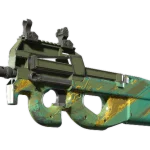 Souvenir P90 | Mustard Gas (Field-Tested)