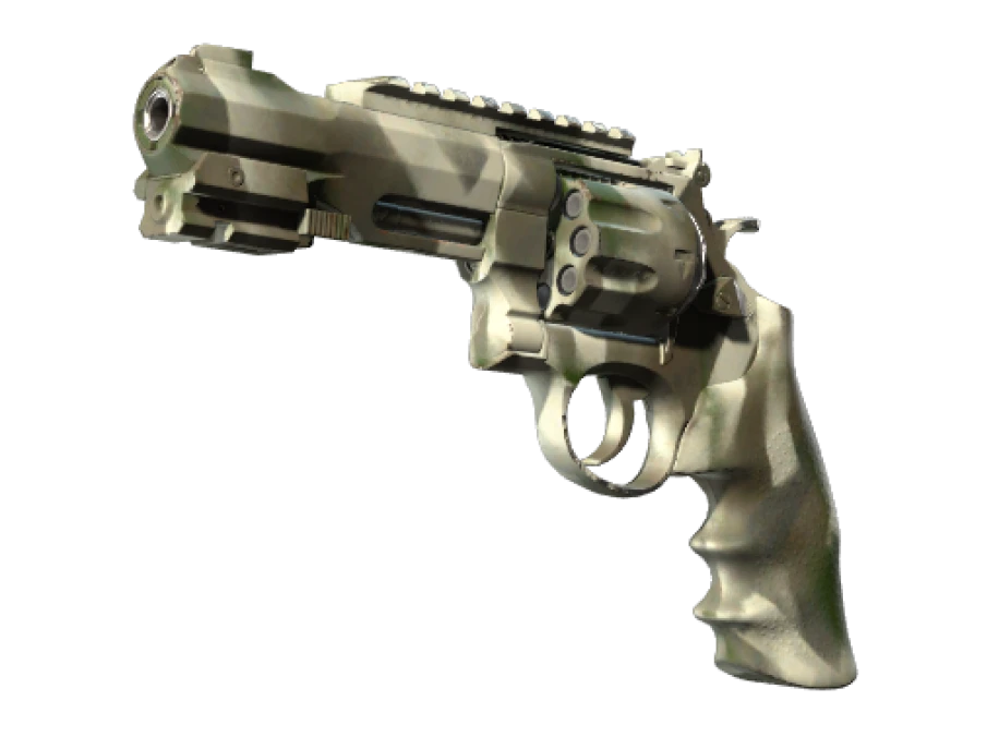 Souvenir R8 Revolver | Bone Mask (Minimal Wear) - Image 1