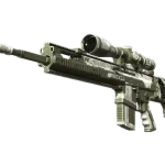 Souvenir SCAR-20 | Arctic Camo Panels (Well-Worn)