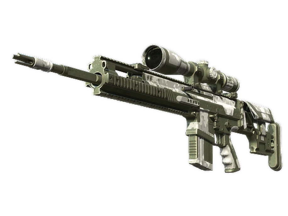 Souvenir SCAR-20 | Arctic Camo Panels (Well-Worn) - Image 1