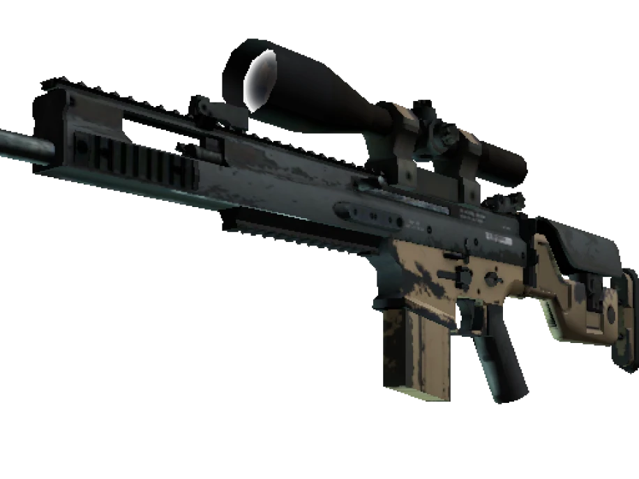 Souvenir SCAR-20 | Contractor (Well-Worn) - Image 1