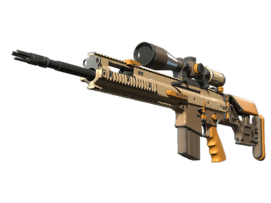 Souvenir SCAR-20 | Short Ochre (Field-Tested) - Image 1