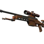 Souvenir SSG 08 | Orange Filigree (Minimal Wear)