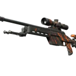 Souvenir SSG 08 | Slashed (Well-Worn)