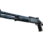 Souvenir XM1014 | VariCamo Blue (Well-Worn)