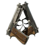 StatTrak™ Dual Berettas | Black Limba (Battle-Scarred)